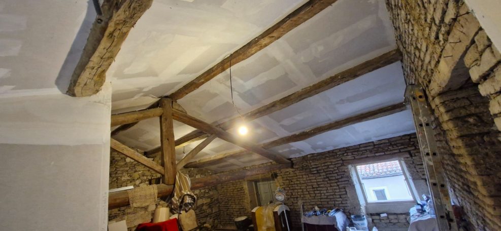 Pose placo plafond rampant Pose placo plafond rampant