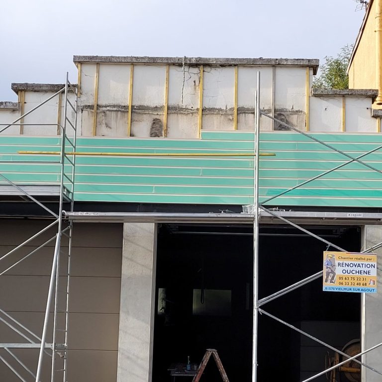 peinture façade rénovation et travaux sur façade